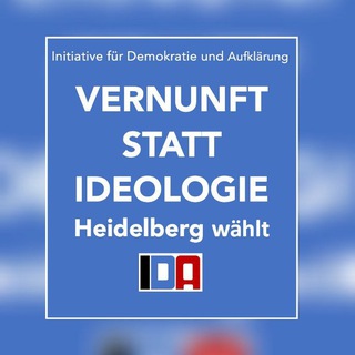 Логотип телеграм канала IDA Gemeinderatsgruppe - Vernunft statt Ideologie