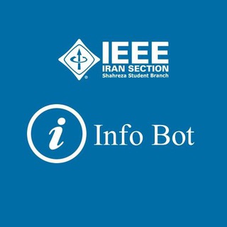 Logo of the Telegram bot IEEE Shahreza info bot