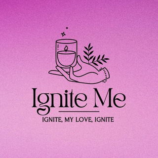 Logo of the Telegram channel ignite.me_candles