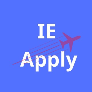 Logo of the Telegram group IE Apply (Group)