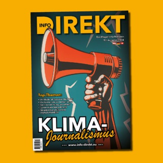 Логотип телеграм канала Info-DIREKT - Das Magazin für Patrioten