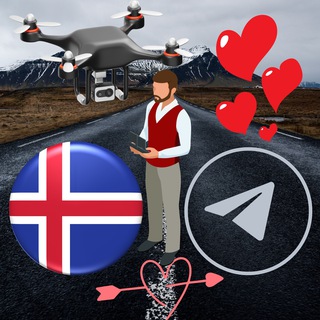 Logo of the Telegram channel Island Video on Telegram by GRT: Iceland Defence / Terremotos / Volcanes / Jarðskjálftar / Eldfjöll / Flug / Erdbeben