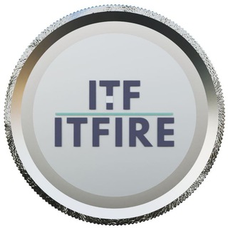 Логотип телеграм группы IT Fire - Group