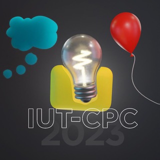 Logo of the Telegram channel IUT-CPC 2023