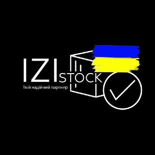 Логотип телеграм канала IZI Stock - твій надійний партнер👍🐕