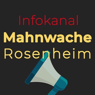 Логотип телеграм канала Mahnwache Rosenheim Info