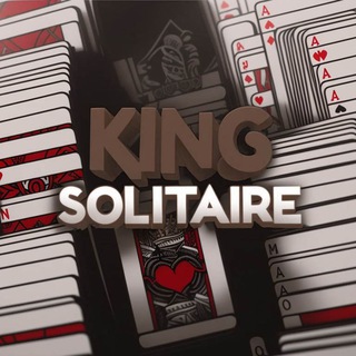 Logo of the Telegram bot King Solitaire Game