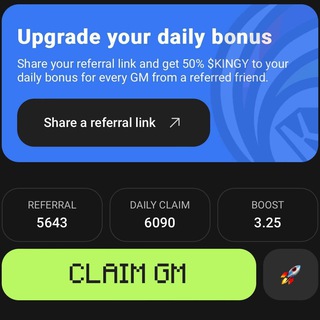 Фото приватного контакта KINGY GM ADS в Telegram