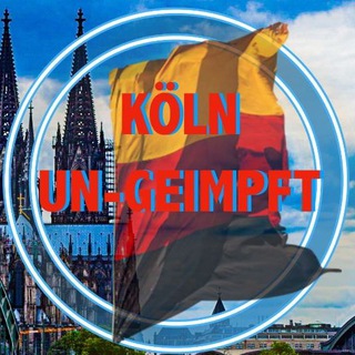 Логотип телеграм группы Köln UNGEIMPFT 💉