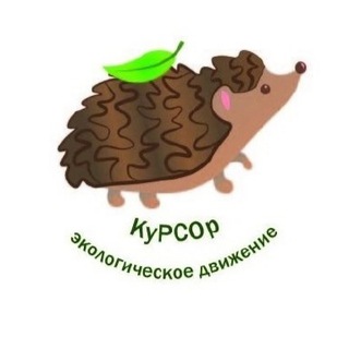 Logo of the Telegram channel КуРСОр эко-движение Томска