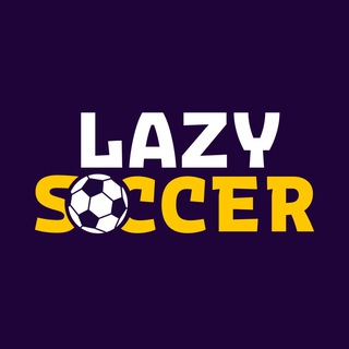 Логотип телеграм канала Lazy Soccer CIS