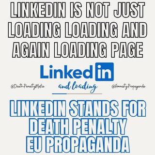 Logo of the Telegram channel LinkedIN is promoting propaganda going against Art 20, 17, 16 of the Swiss Constitution and Art 26, 19 of United Nations rights!