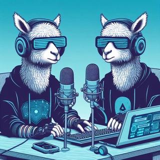 Logo of the Telegram channel LlamaCast: Daily LLM Podcast