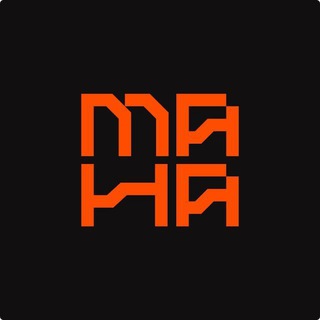 Логотип телеграм группы Maha.xyz