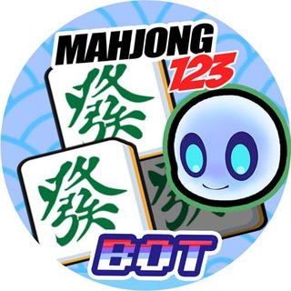 Логотип телеграм бота Mahjong123