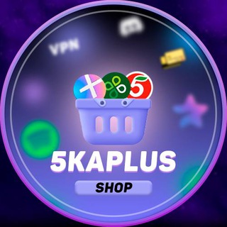 Logo of the Telegram bot 5KAPLUS SHOP НЕ