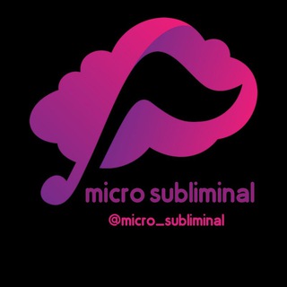 Logo of the Telegram channel Micro subliminal