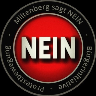 Logo of the Telegram channel Miltenberg sagt NEIN