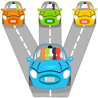 Логотип телеграм канала Fahrgemeinschaften zu Demos und anderen Veranstaltungen in Deutschland, Österreich und der Schweiz