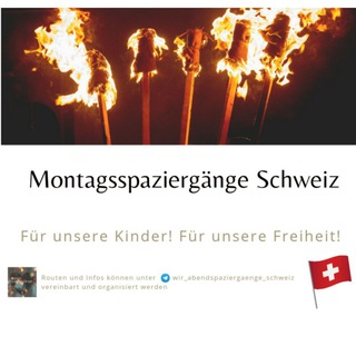 Logo of the Telegram group Montagsspaziergänge Schweiz - Impressionen