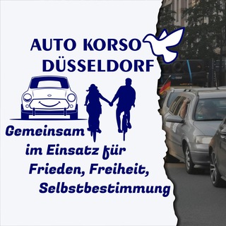 Логотип телеграм группы Auto Korso Düsseldorf