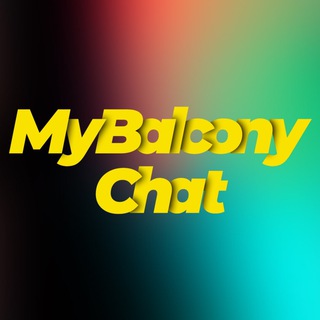 Логотип телеграм группы My Balcony Chat