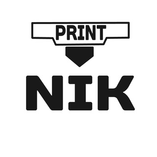 Logo of the Telegram channel NikPrint - 3D модели и печать