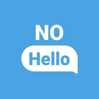 Logo of the Telegram channel No Hello