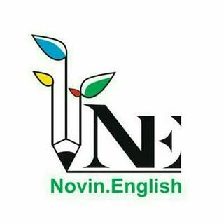 Логотип телеграм канала 👑novin.english👑