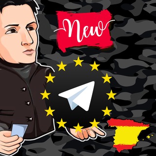 Логотип телеграм канала Nuevos canales de Telegram en inglés, español, italiano, francés, alemán, portugués, ruso, ucraniano, holandés