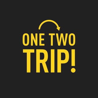 Логотип телеграм канала OneTwoTrip!