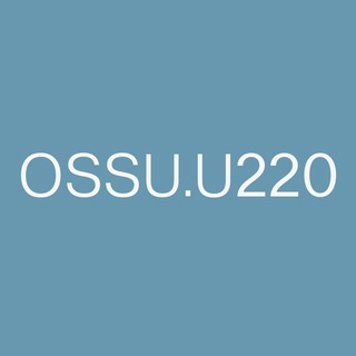 Logo of the Telegram channel ossu.eatery channel