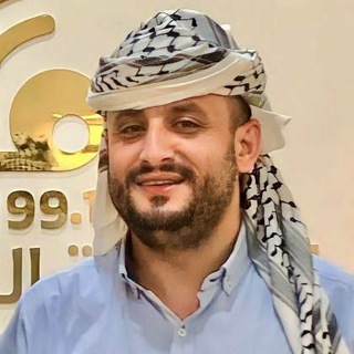 Логотип телеграм группы حمود شرف - الناطق الإعلامي باسم مؤتمر فلسطين "القضية المركزية للأمة" - الجمهورية اليمنية