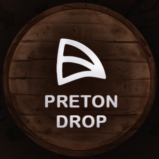 Логотип телеграм бота $PRETON DROP