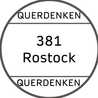 Logo of the Telegram group QUERDENKEN (381 - ROSTOCK) | Diskussion & Austausch - Wir für das Grundgesetz