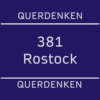 Logo of the Telegram channel QUERDENKEN (381 - ROSTOCK) - INFO-Kanal