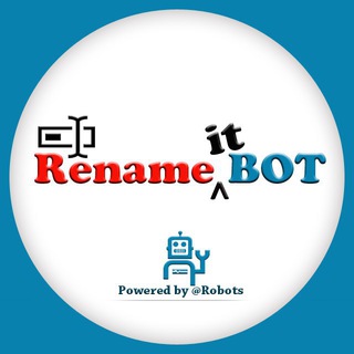 Logo of the Telegram bot ReName Bot