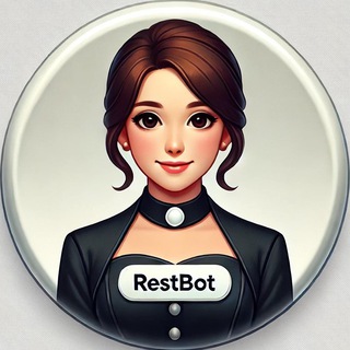 Logo of the Telegram bot RestBot — ресторанные проекты