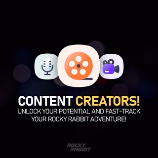 Логотип телеграм канала Rocky Rabbit UGC