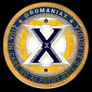 Logo of the Telegram channel ROMANIA X