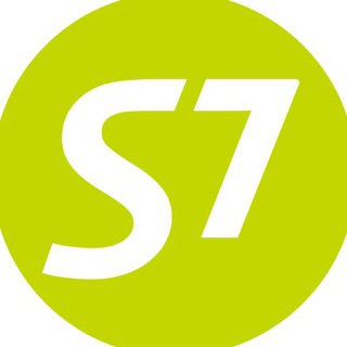 Логотип телеграм канала S7 Airlines