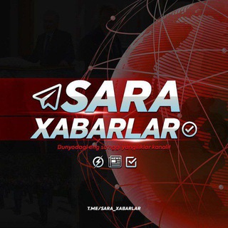 Логотип телеграм канала SaraXabarda Reklama