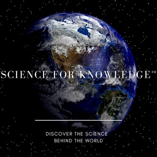 Логотип телеграм канала SCIENCE FOR KNOWLEDGE™