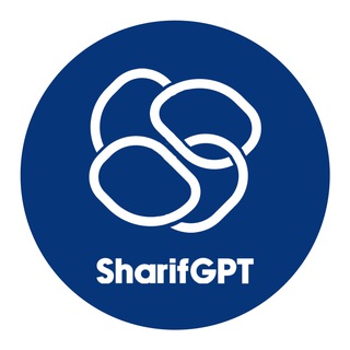 Логотип телеграм канала SharifGPT