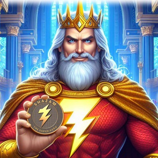 Logo of the Telegram group SHAZAM MEME GOD