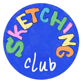 Logo of the Telegram channel sketching club