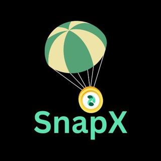 Логотип телеграм бота SnapX Airdrop Bot