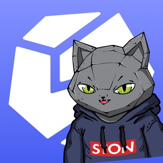 Logo of the Telegram bot STON.fi — поддержка