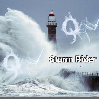 Логотип телеграм группы STORM🌪RIDER