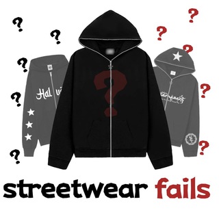 Logo of the Telegram channel streetwear fails